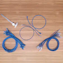 1ft Cat6 Thin Ethernet Cable, Snagless & Unshielded, Blue - FS.com