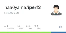 GitHub - naa0yama/iperf3: Full test for iperf3