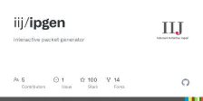 GitHub - iij/ipgen: interactive packet generator